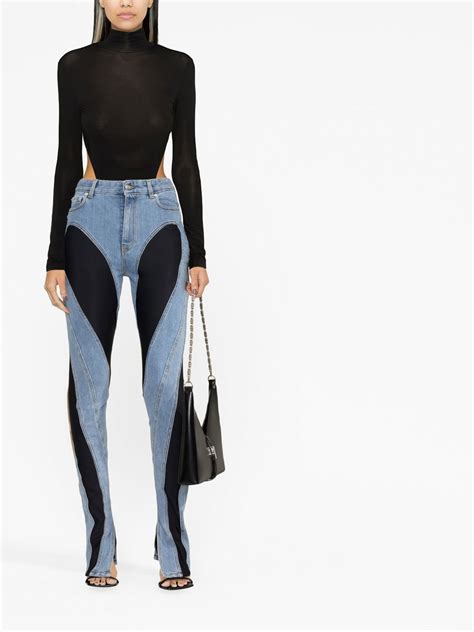 mugler jeans replica